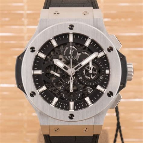 hublot aerobang steel|hublot big bang.